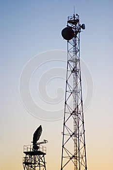 Communication towers