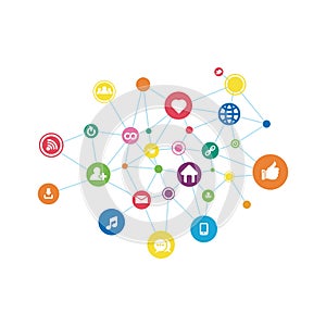 Communication Vector icon design illustration