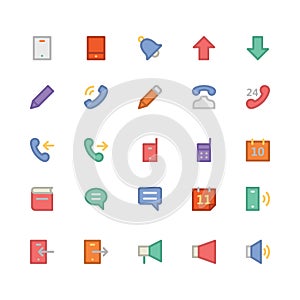 Communication Vector Icons 1