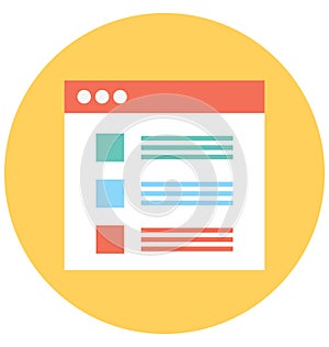 List Item Isolated Vector icon that can be easily modified or edit List Item Isolated Vector icon that can be easily modified or