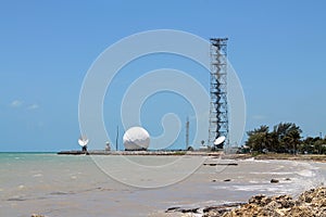 Communications at beach