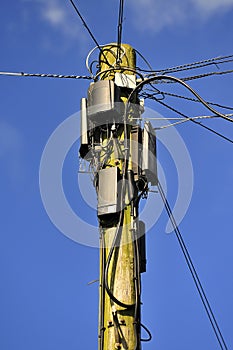 Communications pole
