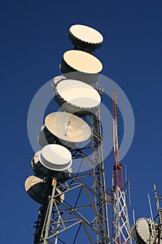 Communications radio tower