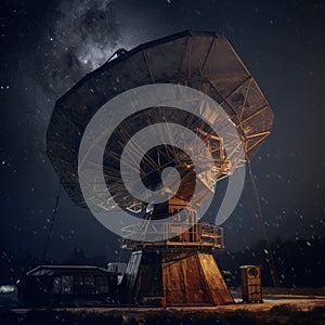 communications satellite ground station