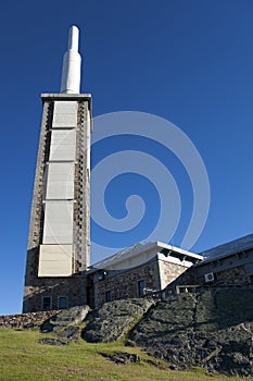 Communications tower in the PeÃ±a de Francia