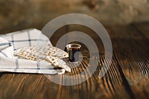 Communion. Religious tradition of breaking bread. Bread and wine