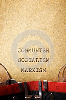 Communism Socialism Marxism text
