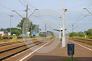 Communist Era Train Station - Lancut - Poland