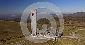 Communistic monument in Buzludja