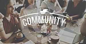 Community Connection Network Togetherness Concept