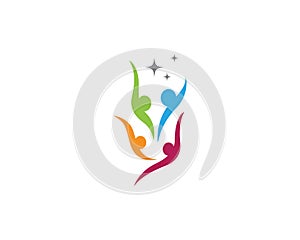 Community design Logo template.