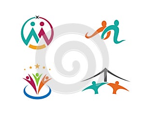 Community design Logo template.