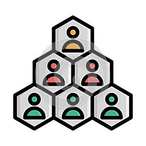 Community, group Vector Icon which can easily modify or edit