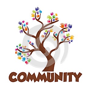 Community people graphic