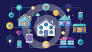 A community powered by an interconnected network of datadriven smart homes where energy consumption security and photo