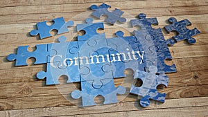 Community puzzle