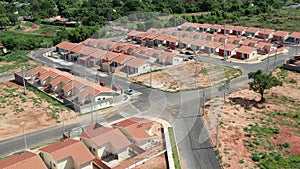 Community residential houses construction for low income people.