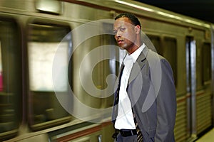 Commuter Businessman photo