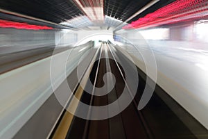 Commuter Station Motion Blur