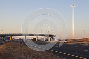 Commuter traffic on the motorway