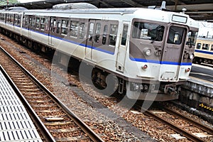 Commuter train in Japan