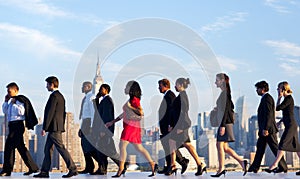 Daily Commuters Of New York photo