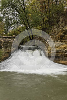 Como Falls In Autumn