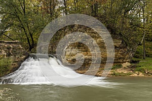 Como Falls In Autumn