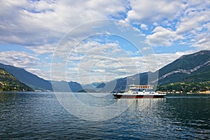 Como lake fjords view, Italy, Lombardy