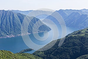 Como Lake landscape