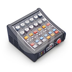 Compact DJ Mixer Controller for Music Production
