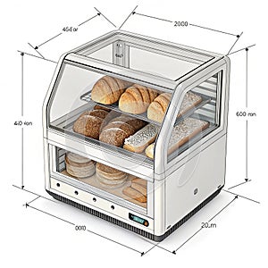 Compact Bread Proofer Box PNG