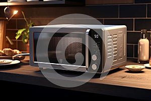 Compact countertop microwaves with multiple cookin