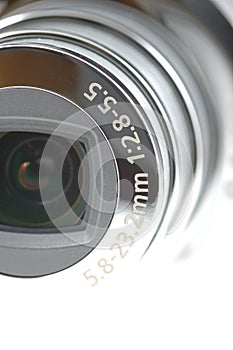 Compact digital camera lens