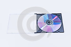 Compact disc, CD in plastic case