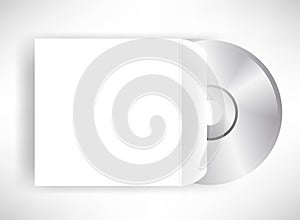 Compact disc in envelope