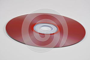 Compact disc isolated on white background