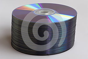 Compact disc stack