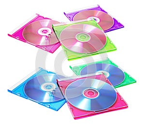 Compact Discs in Plastic Cases