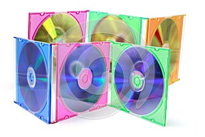 Compact Discs in Plastic Cases