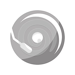 compact disk audio device icon