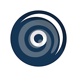 compact disk audio device icon