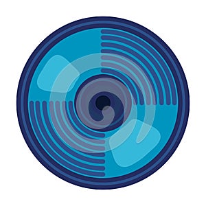 compact disk audio device icon