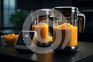 Compact and efficient immersion blenders for soups