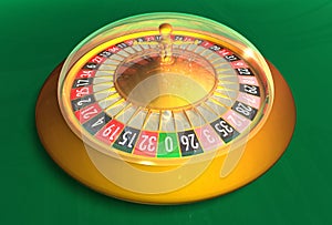 Compact electronic Roulette