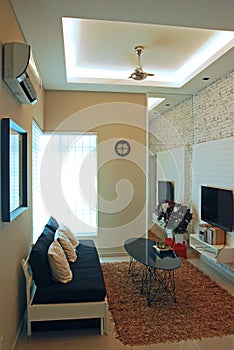 A Compact Living Room Design