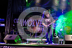 Compact Performing Live at Seawolves
