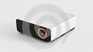 A compact projector designed for portable multimedia presentations