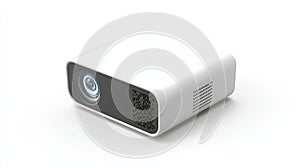 A compact projector designed for portable multimedia presentations