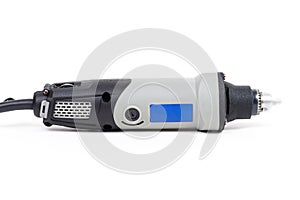 Compact Rotary Tool Isolated on White